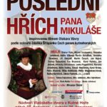 Ochotnický spolek Tyl uvede na nádvoří Vlašského dvora veselohru Poslední hřích pana Mikuláše