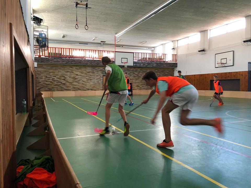 Mládež florbalového oddílu FBC Kutná Hora nezahálí ani o letních měsících