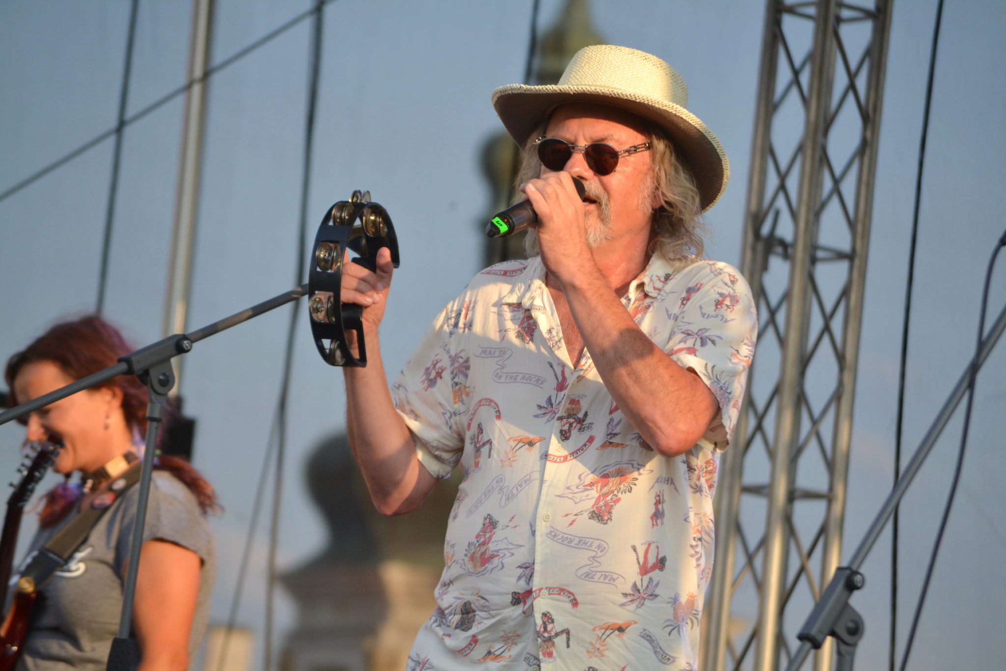 Skupina Žlutý pes se postarala o pohodový večer v zahradách GASK