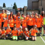 Na příměstském táboře pořádaném kutnohorskými házenkáři si děti vyzkoušely rozmanité sportovní a pohybové hry