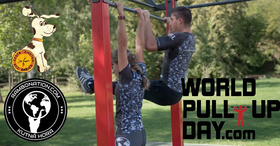 World Pull Up Day již 22. 9. na stadionu SKP Olympia v Kutné Hoře, výtěžek z akce podpoří organizaci Cesta životem bez bariér