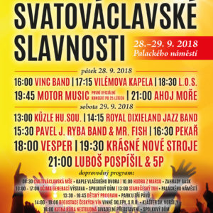 Svatováclavské slavnosti v Kutné Hoře nabídnou od 28. do 29. září bohatý program nejen na Palackého náměstí