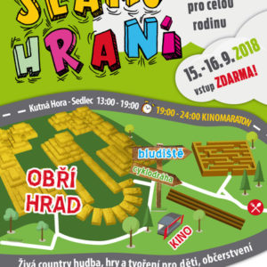SLÁMOHRANÍ v Kutné Hoře láká na obří hrad, bludiště a cyklodráhu ze slámy. Uvidíte největší slámový svět v ČR! 