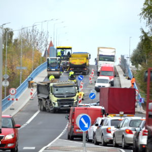 Začala rekonstrukce malínského nadjezdu, hotovo by mělo být za týden