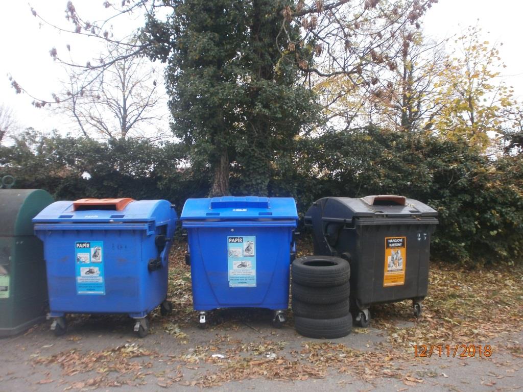 Městský úřad Kutná Hora upozorňuje: Pneumatiky nepatří ke kontejnerům!!