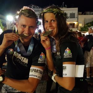 Kutnohoráci Michal Pavlík s Martinou Fabiánovu si ve Spartě doběhli pro prvenství