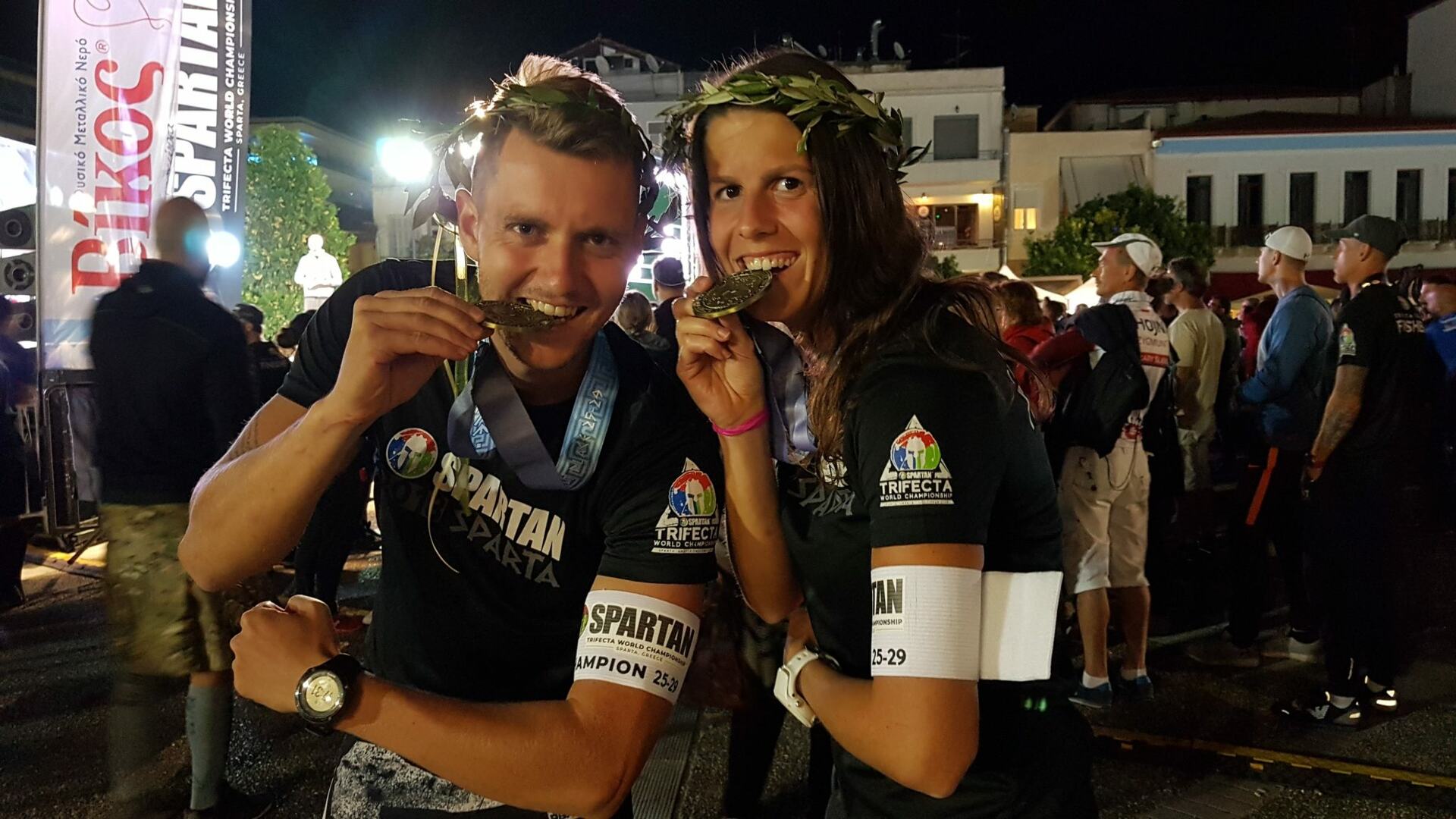 Kutnohoráci Michal Pavlík s Martinou Fabiánovu si ve Spartě doběhli pro prvenství