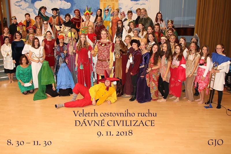 Veletrh cestovního ruchu na Gymnáziu Jiřího Ortena v Kutné Hoře zavede 9. listopadu návštěvníky do dávných civilizací