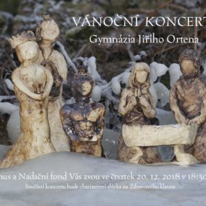 Pozvánka: Vánoční koncert Gymnázia Jiřího Ortena v Kutné Hoře se koná 20. prosince od 18.30 hod. v aule školy
