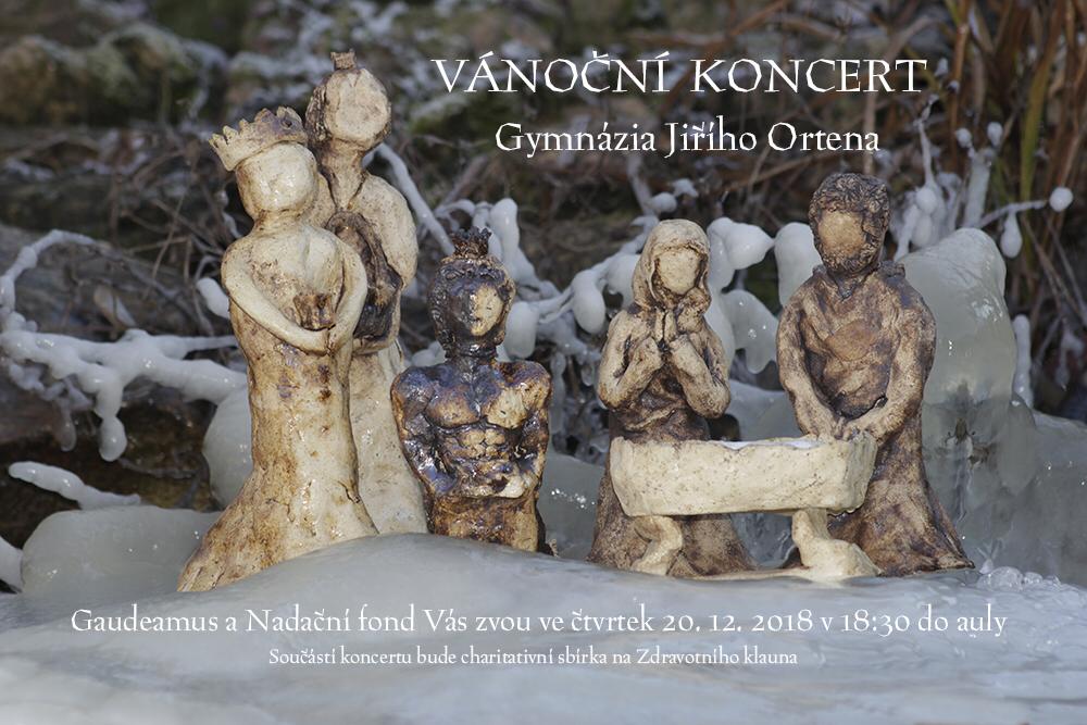 Pozvánka: Vánoční koncert Gymnázia Jiřího Ortena v Kutné Hoře se koná 20. prosince od 18.30 hod. v aule školy