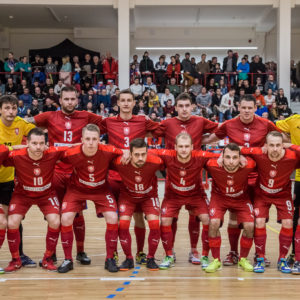 Zaplněná Klimeška viděla vítězství ukrajinských futsalistů