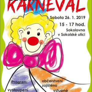 Dětský karneval pořádá oddíl všestranosti TJ Sokol Kutná Hora v sobotu 26. ledna od 15 do 17 hodin v sokolovně v Sokolské ulici