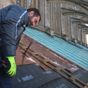 Do chrámu už nebude zatékat, zpřístupněna je i sakristie. Turistickou sezonu farnost zahájí 6. a 7. dubna komentovanými prohlídkami i koncertem
