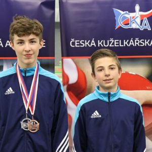 Vít Kosina na MČR získal stříbrnou a bronzovou medaili