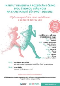 Charitativní Běh proti demenci se koná 12. června i v Kutné Hoře