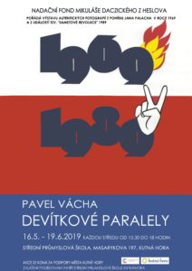 Pozvánka: Výstavu autentických fotografií Pavla Váchy „Devítkové paralely“ zahájí 16. 5. v průmyslové škole