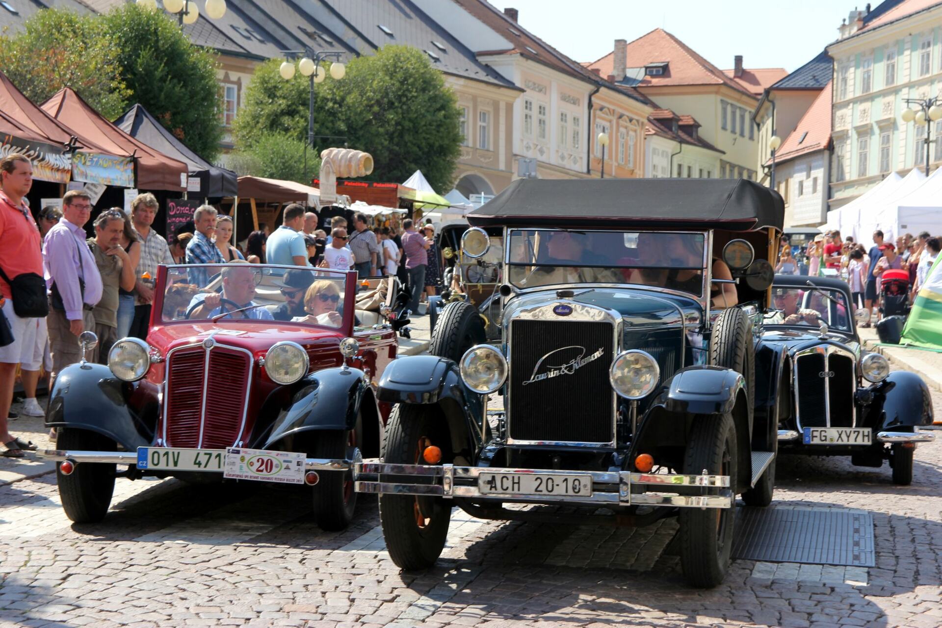 Kutná Hora bude 17. a 18. srpna patřit milovníkům historických vozidel, Veteran Rallye nabídne i bohatý kulturní program, závod si vyžádá dočasnou uzavírku vozovky