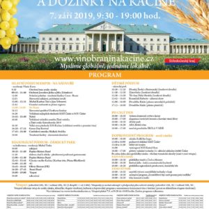 Vinobraní na zámku Kačina nabídne bohatý doprovodný program pro děti i dospělé