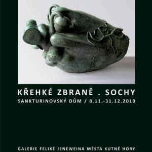 Pozvánka na vernisáž: Sochař a pedagog Jaroslav Koléšek v Galerii Felixe Jeneweina v Kutné Hoře představí „Křehké zbraně“