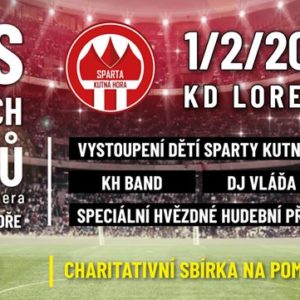 Pozvánka: 3. ples kutnohorských fotbalistů nabídne pestrý program i hvězdné hudební překvapení