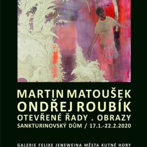 Galerie Felixe Jeneweina bude hostit obrazy Martina Matouška a Ondřeje Roubíka, vernisáž výstavy se uskuteční v pátek 17. ledna od 17 hodin