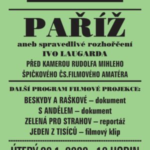 Kino amatérských filmů uvede 28. ledna od 18 hodin další filmové projekce