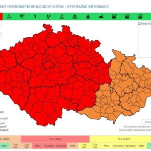 V souvislosti s očekávaným příchodem vichřice vydal HZS Středočeského kraje zákaz pálení a rozdělávání ohňů ve volné přírodě
