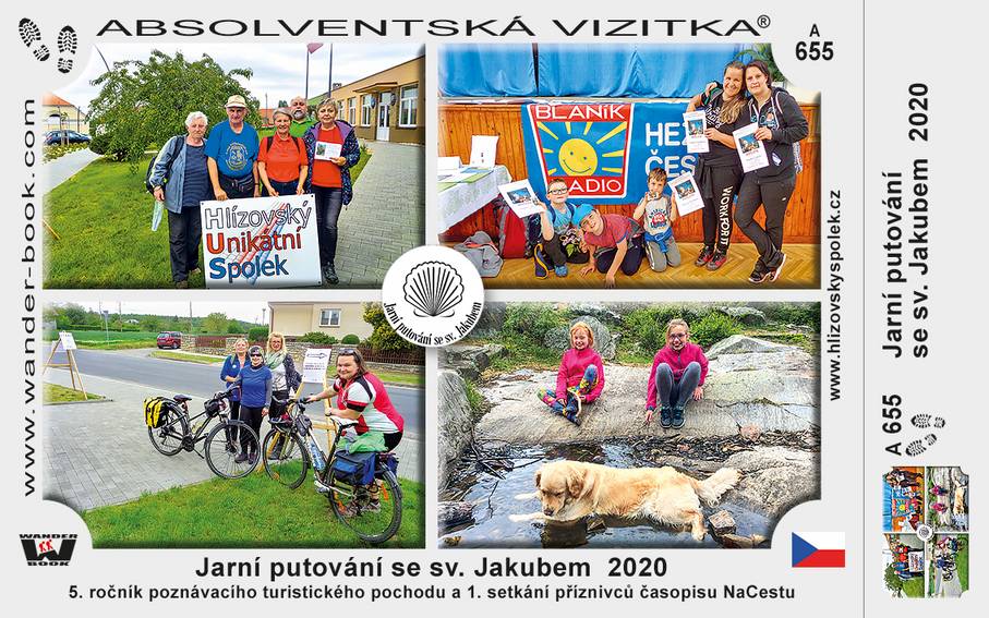 Hlízovský unikátní spolek pořádá spolu s organizacemi i jednotlivci další ročník Jarního putování se sv. Jakubem. Uskuteční se v sobotu 5. září