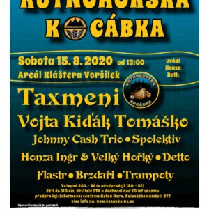 Kutnohorská Kocábka vypluje 15. srpna v areálu voršilského kláštera