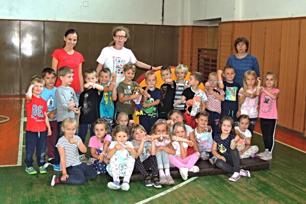 Akce Sokol – spolu v pohybu byla příležitostí seznámit se s činností organizace, jednotlivými oddíly a zapojit se do cvičení