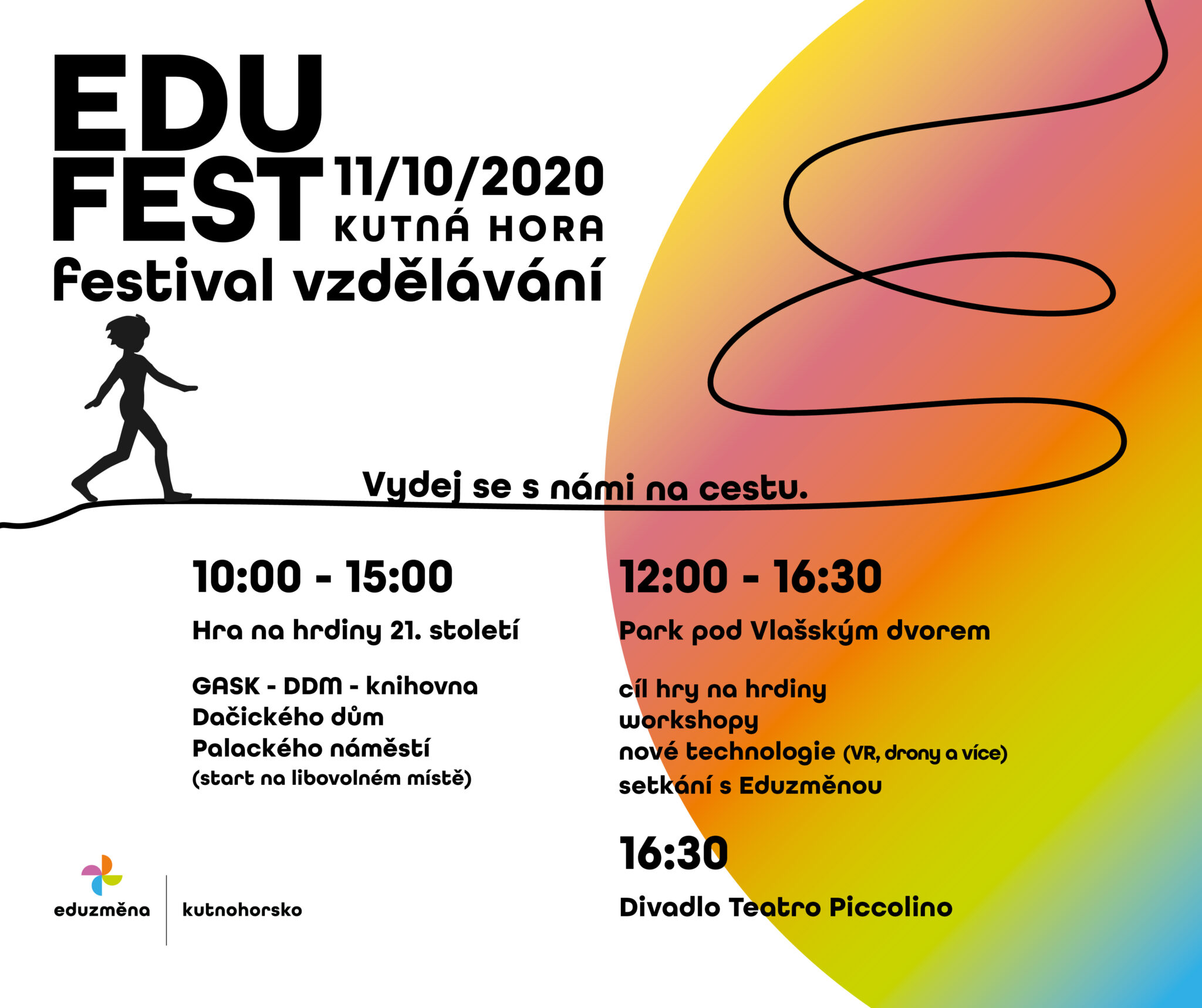 Festival vzdělávání EDUFEST nabídne workshopy, divadlo i hru na hrdiny 21. století