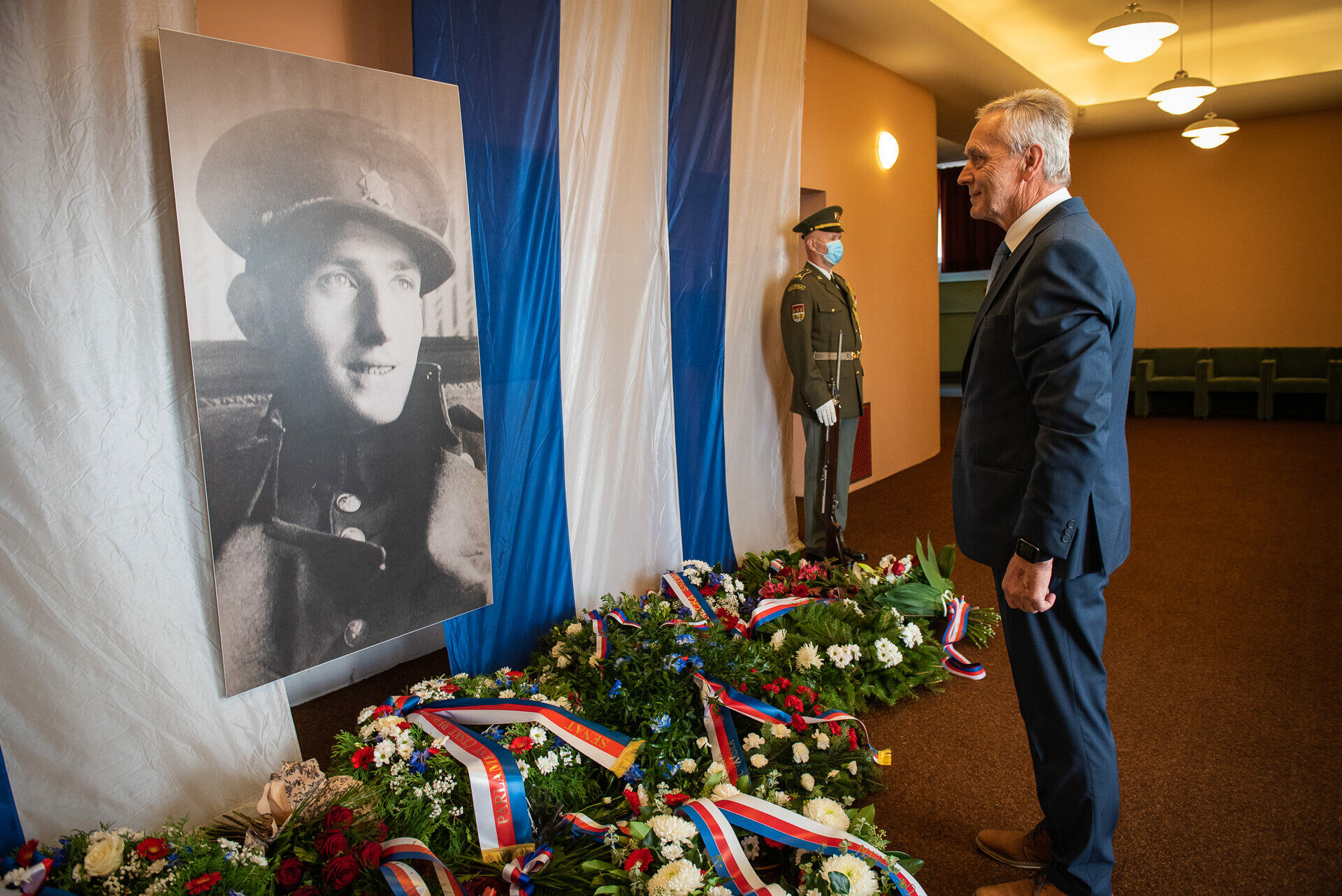 Pietních aktů k uctění památky Josefa Mašína, Václava Morávka a dalších postav Československého odboje se v Kolíně a Lošanech účastnil i starosta Kutné Hory