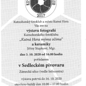 Pozvánka: Bývalý sedlecký pivovar bude hostit výstavu fotografií a keramiky