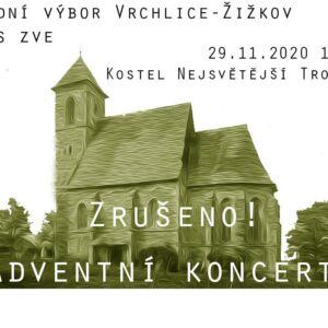 Adventní koncert v kostelu Nejsvětější Trojice byl zrušen