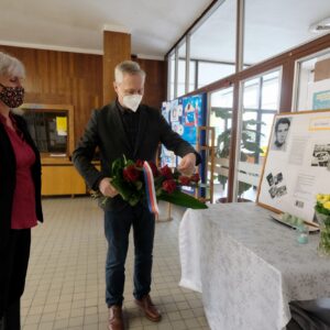 Památku Jana Palacha uctili v kutnohorské základní škole, která nese jeho jméno