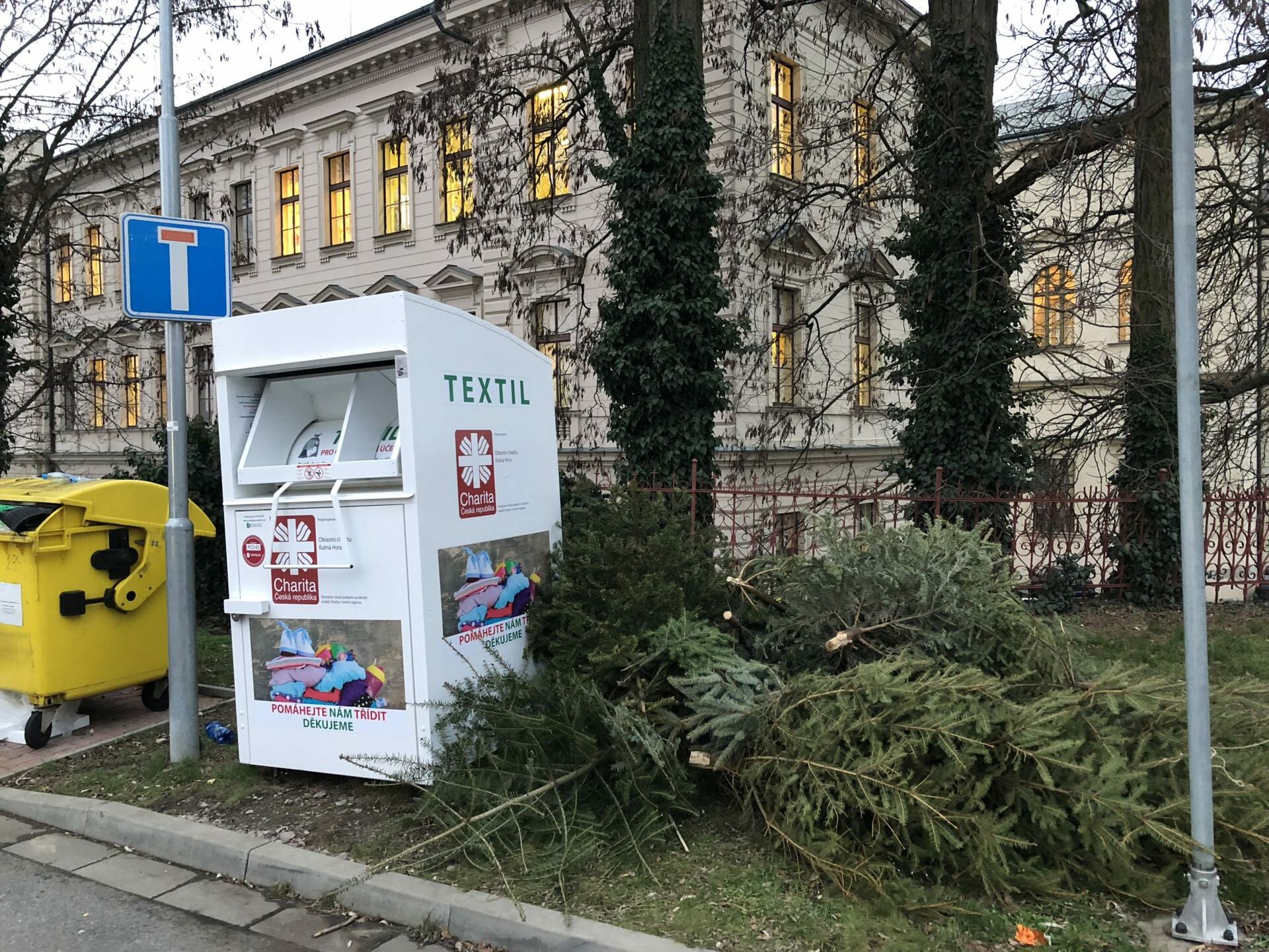 Svoz vánočních stromků od kontejnerových stanovišť se uskuteční 13. a 27. ledna, další ještě 10. února