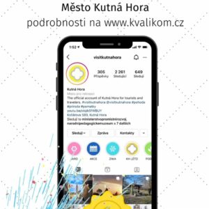 Kutnohorský instagram visitkutnahora se umístil na 1. místě krajského kola soutěže Zlatý lajk 2021, celostátně obsadil krásné čtvrté místo