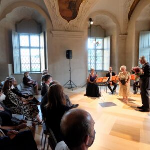 Zahajovací koncert 24. ročníku Operního týdne patřil 16. 6. Melodiím letní noci, druhý festivalový večer nabídne 19. 6. Rigoletto na nádvoří Vlašského dvora
