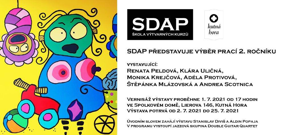 Vernisáží ve Spolkovém domě zahájí dnes od 17 hodin výstavu 2. ročníku kurzové školy malby SDAP