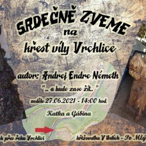 Křest sochy Vrchlice, kterou z kmene stromu vyřezal Andrej Németh, se uskuteční v neděli od 14 hodin na mostku přes Vrchlici