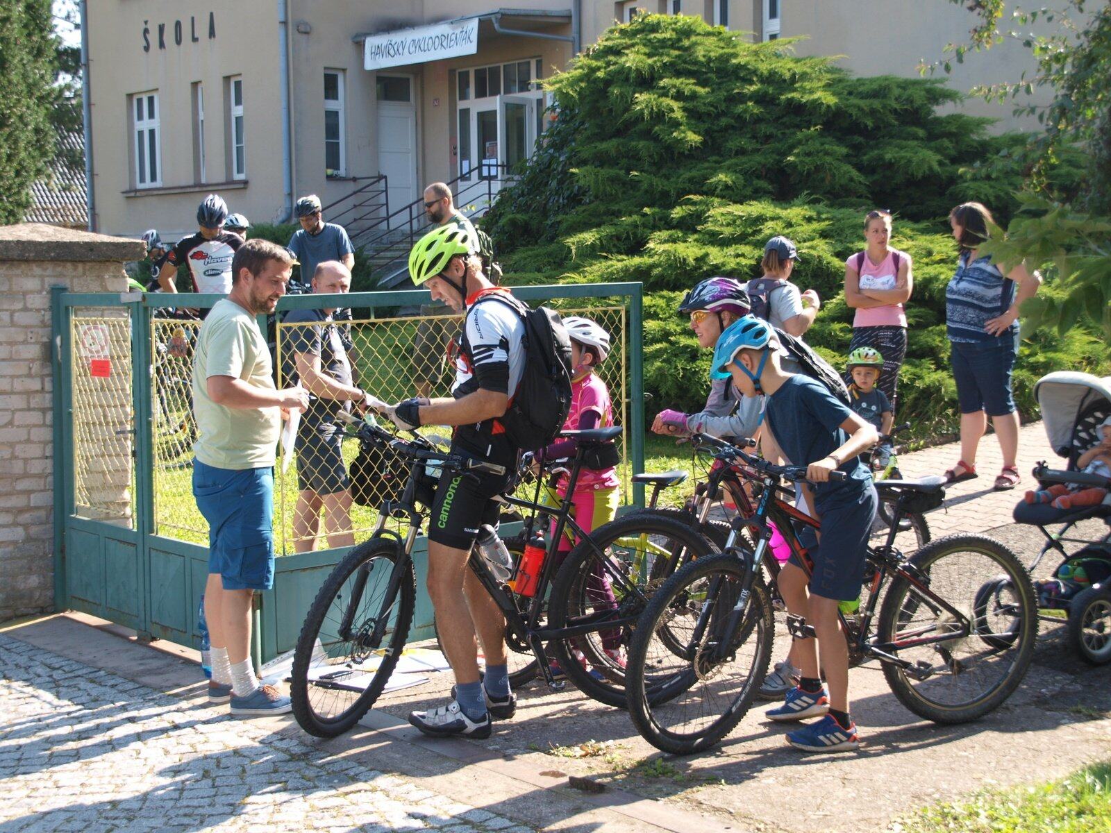 Na Havířském cykloorienťáku byly nejpočetnější kategorií “rodiny s dětmi” 
