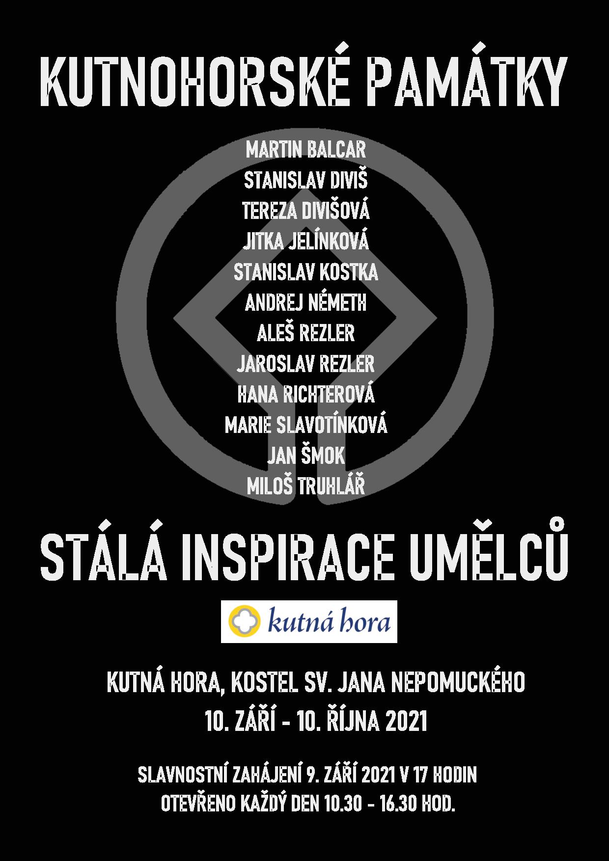 Městské památky, stálá inspirace umělců. Slavnostní zahájení výstavy se uskuteční ve čtvrtek 9. září od 17 hodin v kostele sv. Jana Nepomuckého