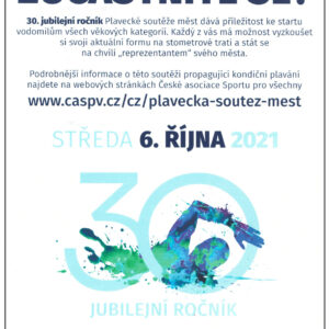 Plavecká soutěž měst. Zúčastníte se?