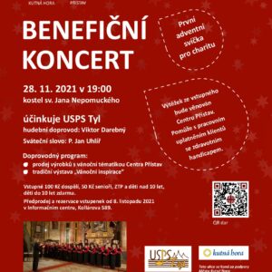 Pozvánka: USPS Tyl zpívá benefiční koncert pro charitu