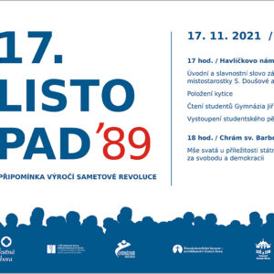 Pozvánka na společné oslavy výročí 17. listopadu v Kutné Hoře