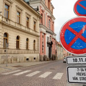 Transport vánočního stromu do centra města si 10. listopadu vyžádá dočasné zákazy zastavení v dotčených ulicích