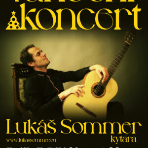 Vánoční koncert Lukáše Sommera zazní v kostele sv. Jana Nepomuckého