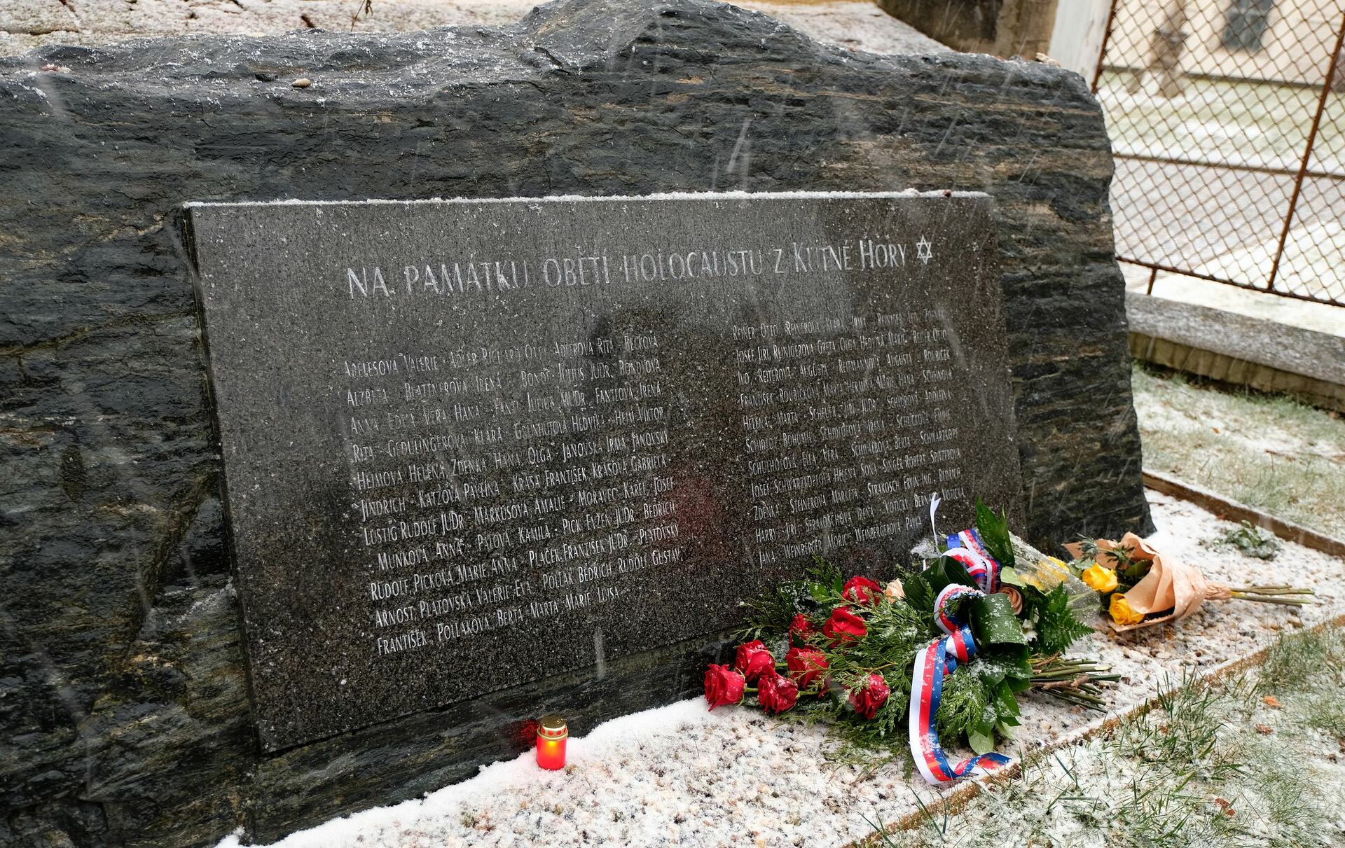 Kutná Hora uctila památku kutnohorských obětí holocaustu