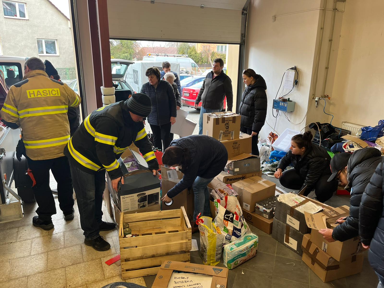 Obrazem: Obrovská vlna solidarity se v neděli 27. 2. 2022 snesla nad Kutnou Horou