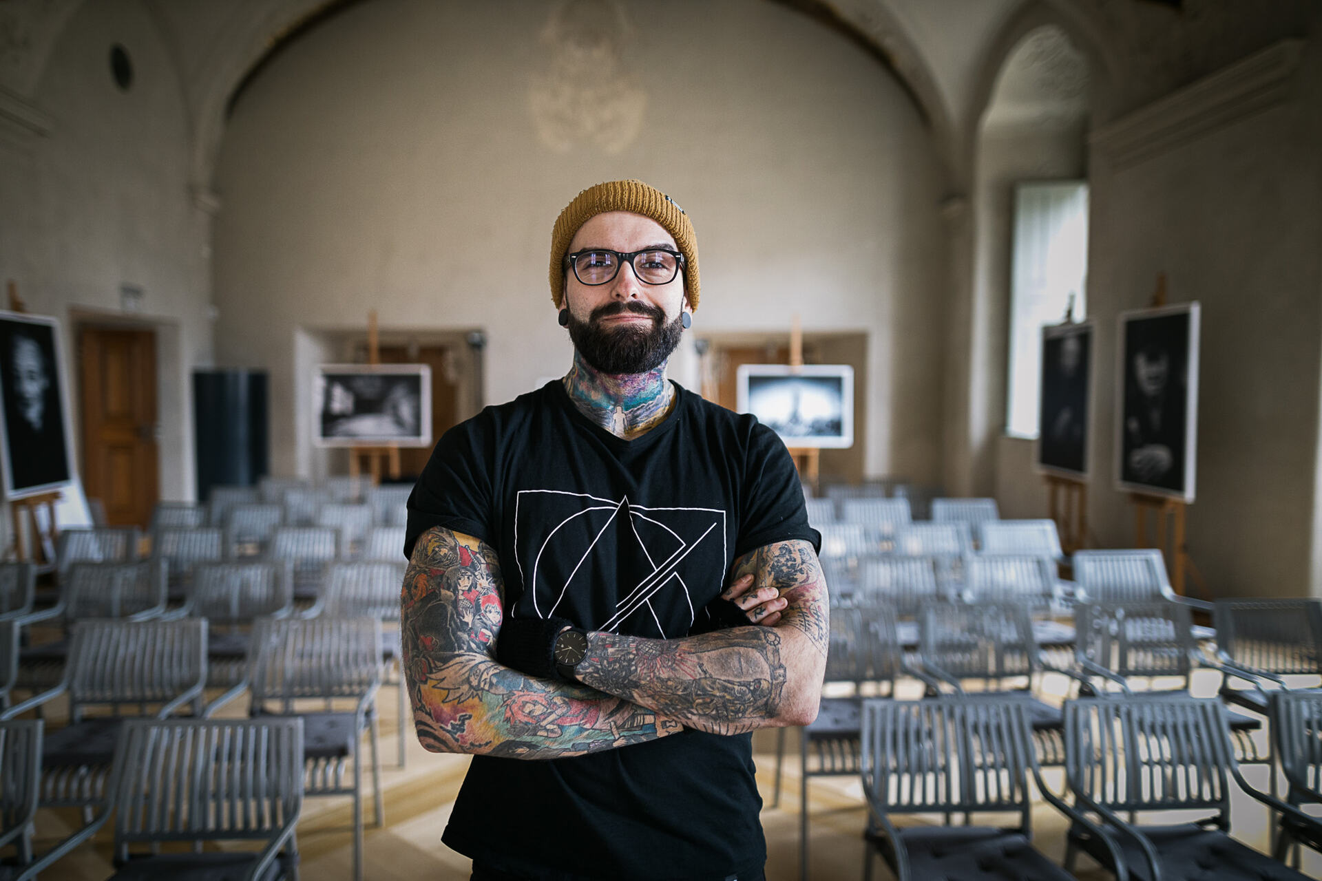 „Každý by měl v této situaci pomoci, jak může,“ říká Ondřej Soukup k dražbě fotografií na podporu uprchlíků z Ukrajiny